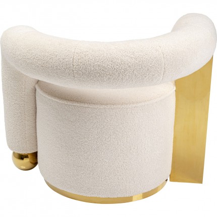 Fauteuil Amuse creme Kare Design