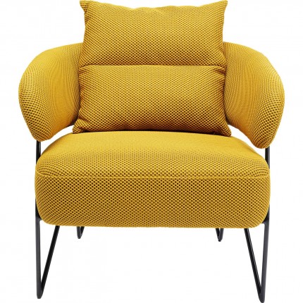 Fauteuil Peppo geel Kare Design