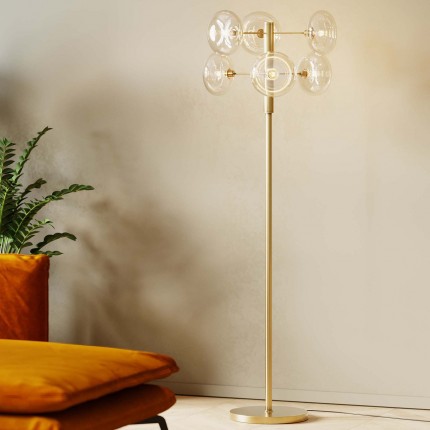 Floor Lamp Headlight 163cm gold Kare Design