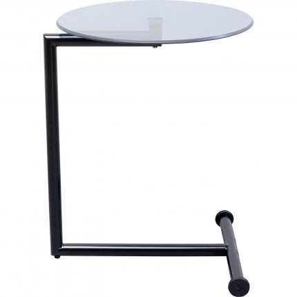 Bijzettafel Easy Living zwart Ø46cm Kare Design