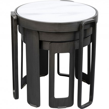 Coffees Tables Perelli Blacks (3/Set) Kare Design