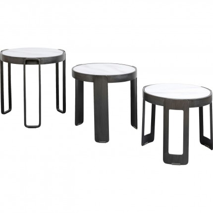 Coffees Tables Perelli Blacks (3/Set) Kare Design