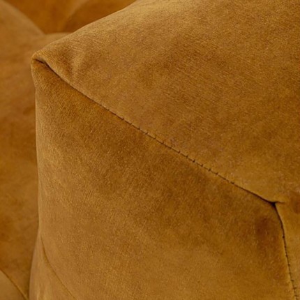 Corner Sofa Salamanca velvet ochre right Kare Design