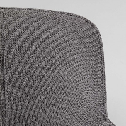 Chair with armrests Bess grey Kare Design