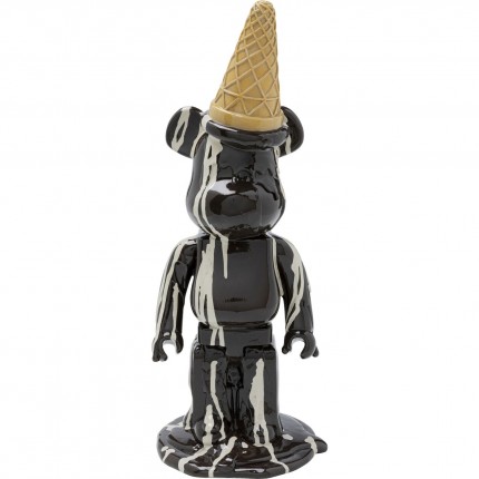 Deco bear ice cream black Kare Design