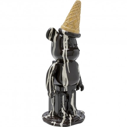 Deco bear ice cream black Kare Design