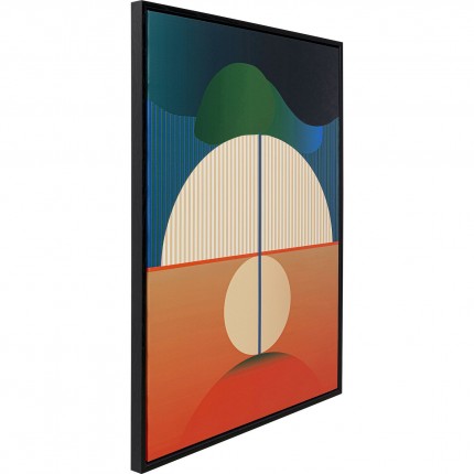 Framed Picture Sunrise 75x100cm Kare Design