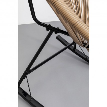 Rocking chair Acapulco nature Kare Design