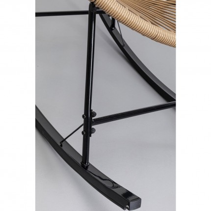 Rocking chair Acapulco nature Kare Design