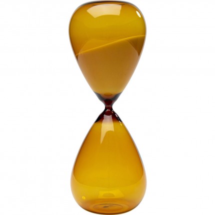 Zandloper Timer 36cm amberkleurig Kare Design