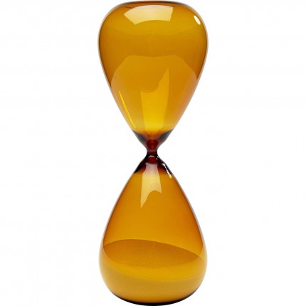 Zandloper Timer 36cm amberkleurig Kare Design