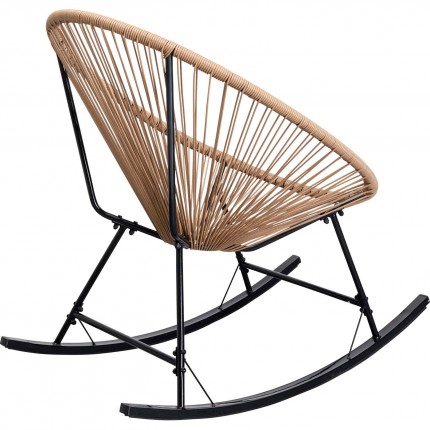 Rocking chair Acapulco nature Kare Design