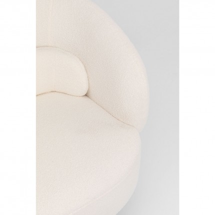 Draaifauteuil Orion creme Kare Design