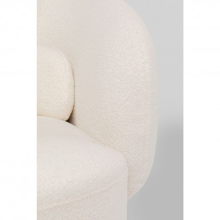 Draaifauteuil Orion creme Kare Design