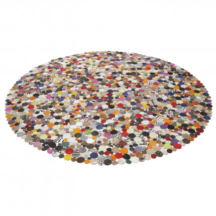 Vloerkleed Circle Multi Ø250cm Kare Design