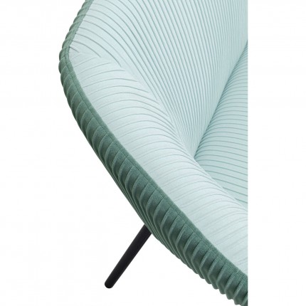 Sofa Ballabile 2-Seater blue and green Kare Design