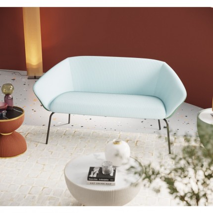 Sofa Ballabile 2-Seater blue and green Kare Design