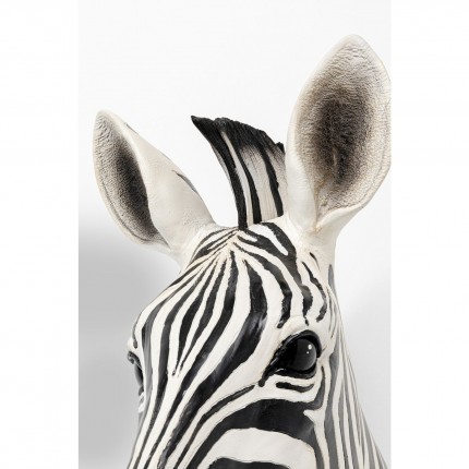 Wanddecoratie zebra hoofd Kare Design