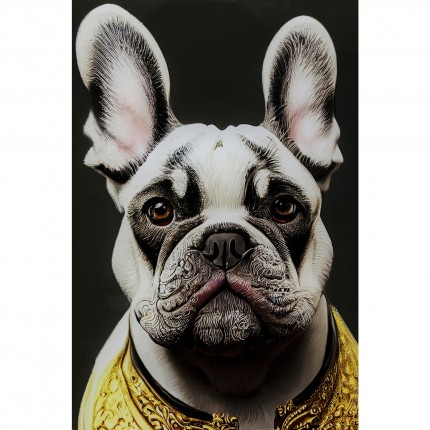 Wandfoto adel hond 40x60cmKare Design