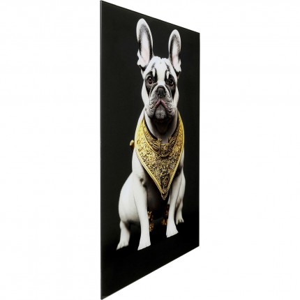 Wandfoto adel hond 40x60cmKare Design