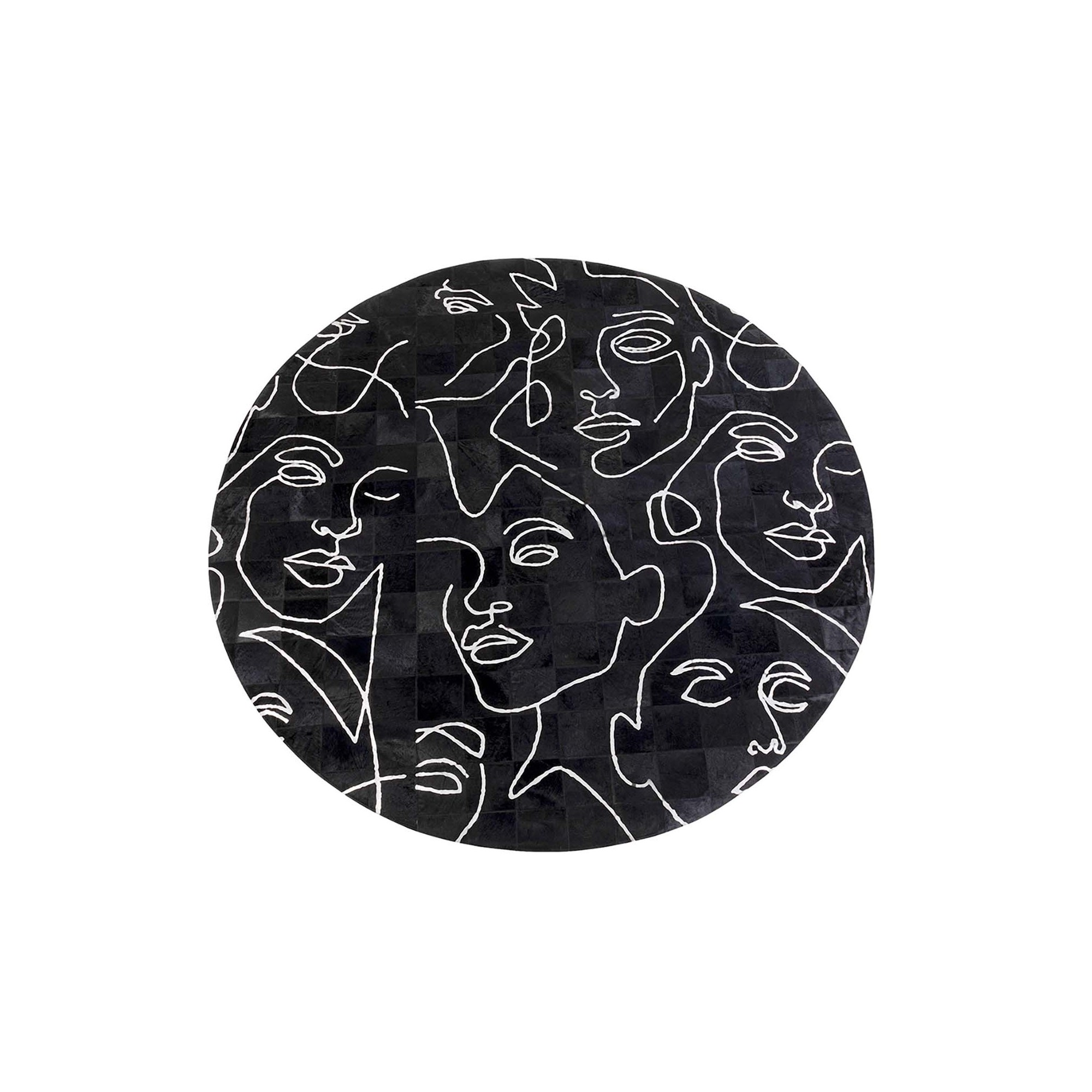 Tapis Art Faces Ø250cm