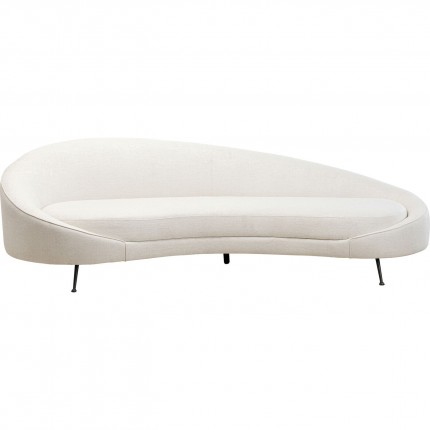 Sofa Wall Street 3-Zits creme Kare Design