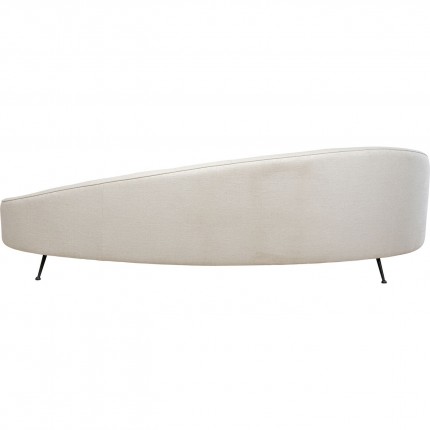 Sofa Wall Street 3-Zits creme Kare Design