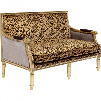 Sofa Regency 2-Seater leopard Kare Design