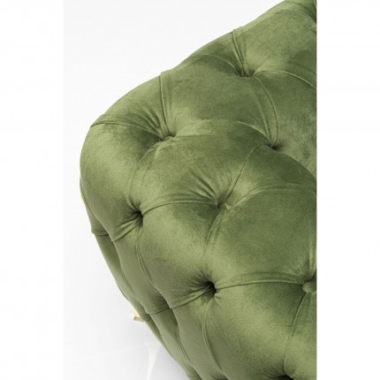 Fauteuil Bellissima fluweel groen Kare Design