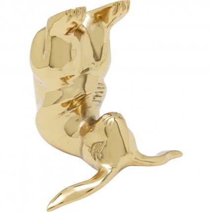 Woonaccessoires Yoga Bunny goud Kare Design