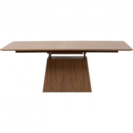 Extension Table Benvenuto rectangle walnut Kare Design