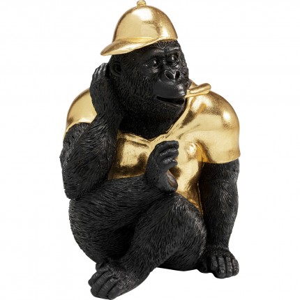 Deco gorilla black and gold Kare Design