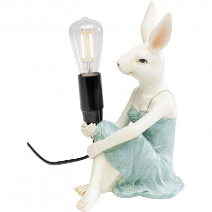 Table Lamp girl rabbit in a dress Kare Design