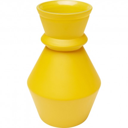 Vase Gina yellow 25cm Kare Design