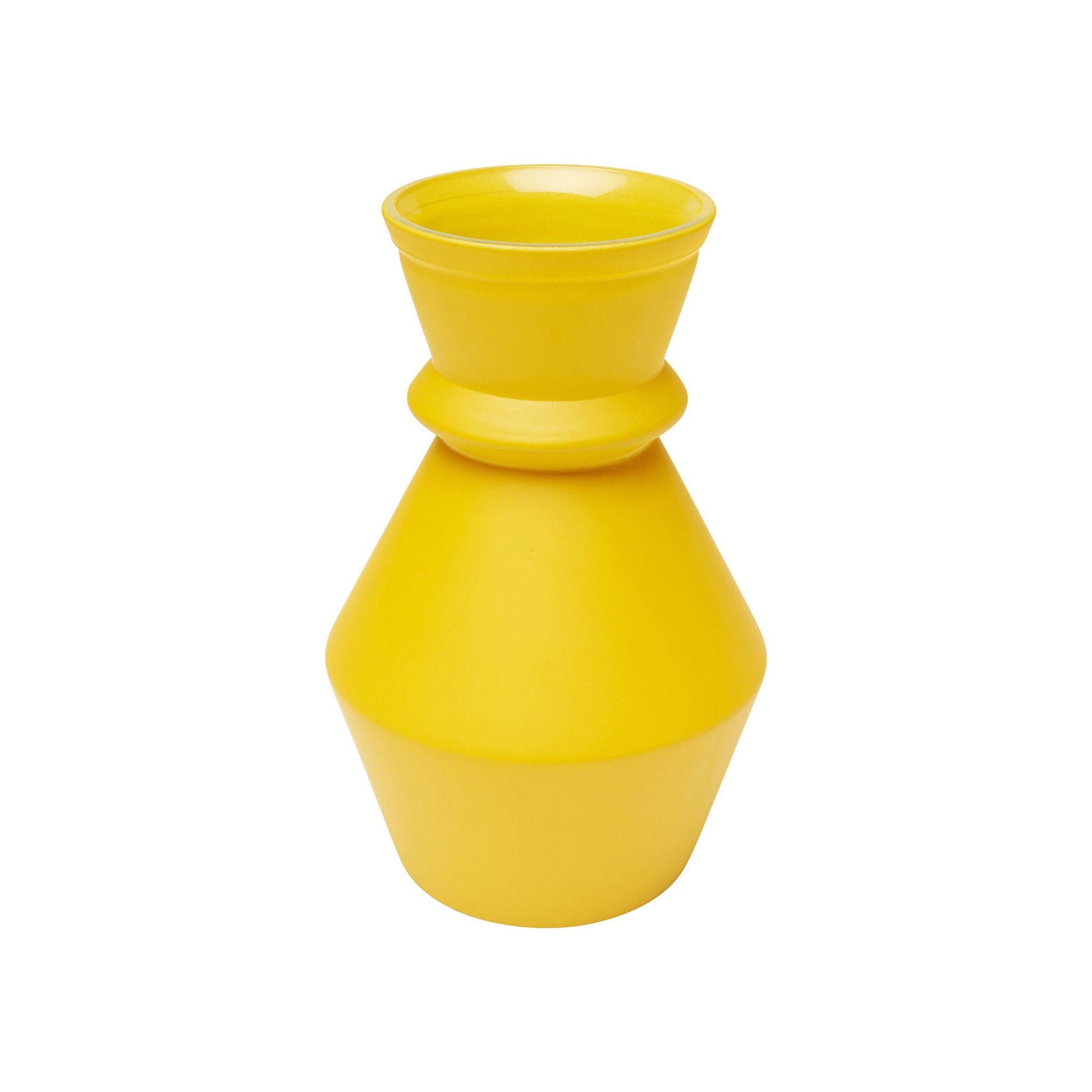 Vase Gina jaune 25cm