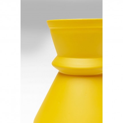 Vase Gina yellow 25cm Kare Design