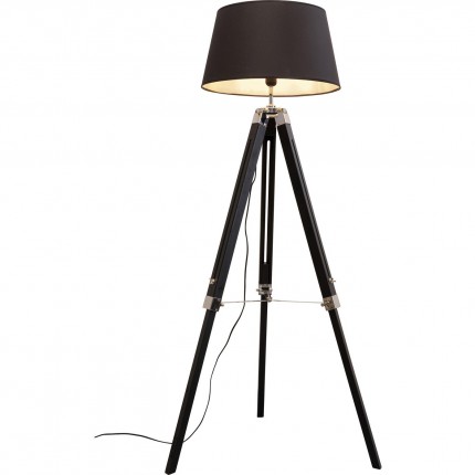 Vloerlamp Raquette 144cm zwart Kare Design