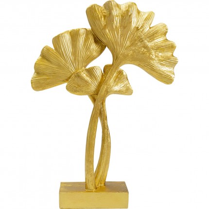 Woonaccessoires Drie Ginkgo goud Kare Design