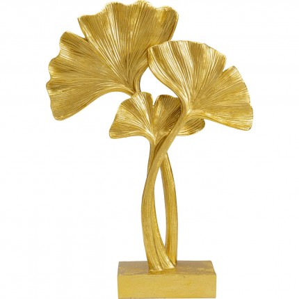 Woonaccessoires Drie Ginkgo goud Kare Design