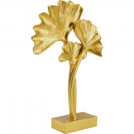 Woonaccessoires Drie Ginkgo goud Kare Design