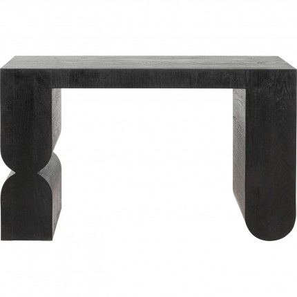 Console Curve zwart 120x38cm Kare Design