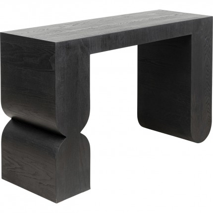 Console Curve zwart 120x38cm Kare Design