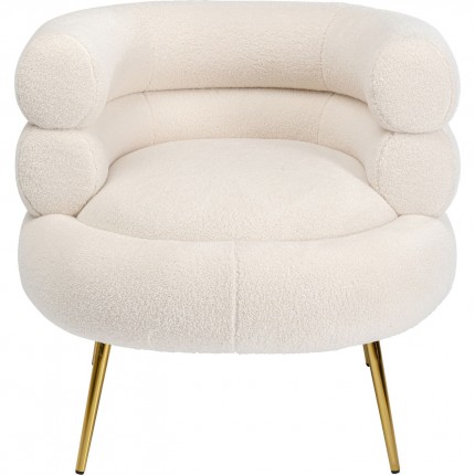 Fauteuil Livelli creme Kare Design