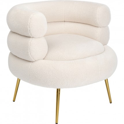 Fauteuil Livelli creme Kare Design