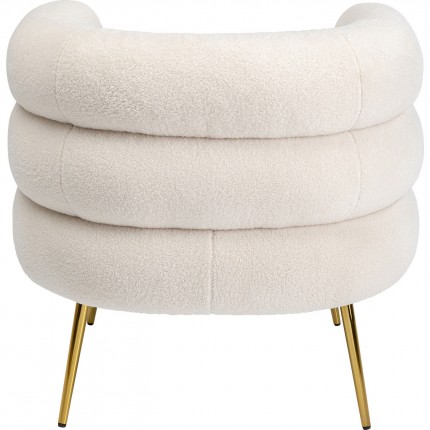 Fauteuil Livelli creme Kare Design