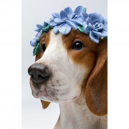 Decoratie buste hound Beagle Kare Design