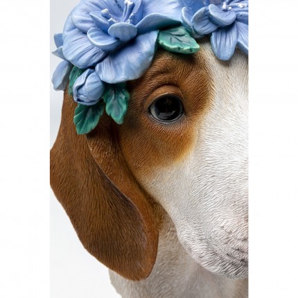 Decoratie buste hound Beagle Kare Design