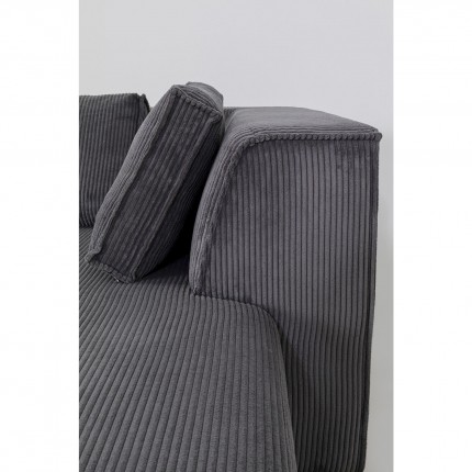 Corner Sofa Infinity Cord Grey Right Kare Design