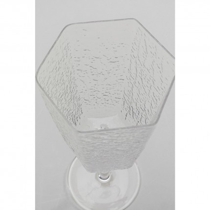 Red Wine Glass Cascata (6/Set) Kare Design