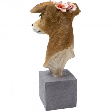 Decoratie buste hound windhond Kare Design